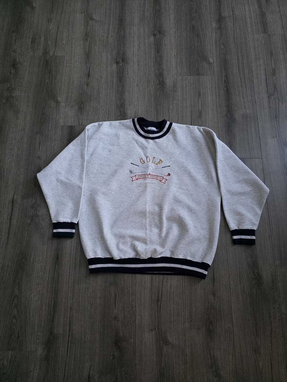 Vintage Golf Americas Obsession Crewneck Sweater Mens 2XL